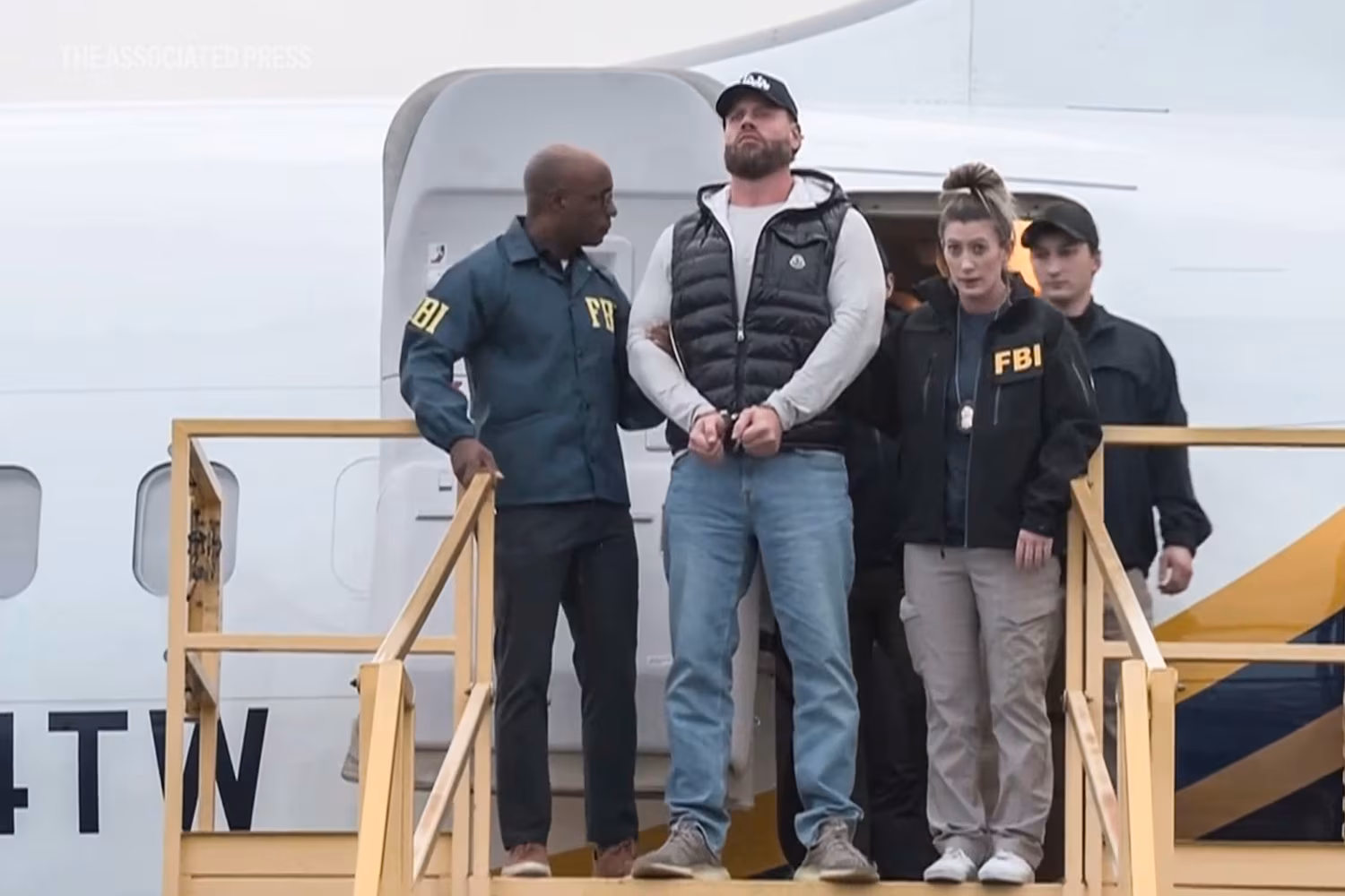 Former Olympic snowboarder Ryan Wedding pictured in an FBI wanted image before his arrest on international drug trafficking charges.