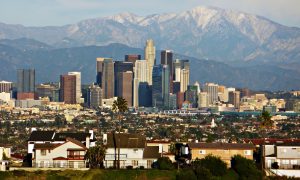 los angeles skyline sds32