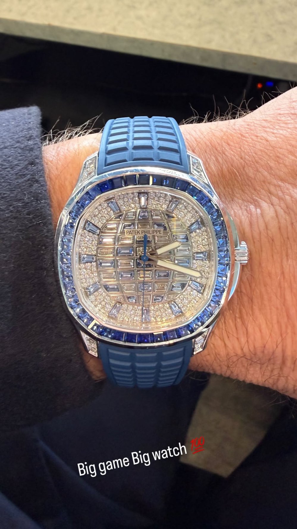Tom Brady’s watch Courtesy of Tom Brady/Instagram
