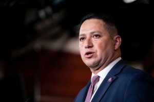 Tony Gonzales speaking during a congressional hearing in Washington, D.C.