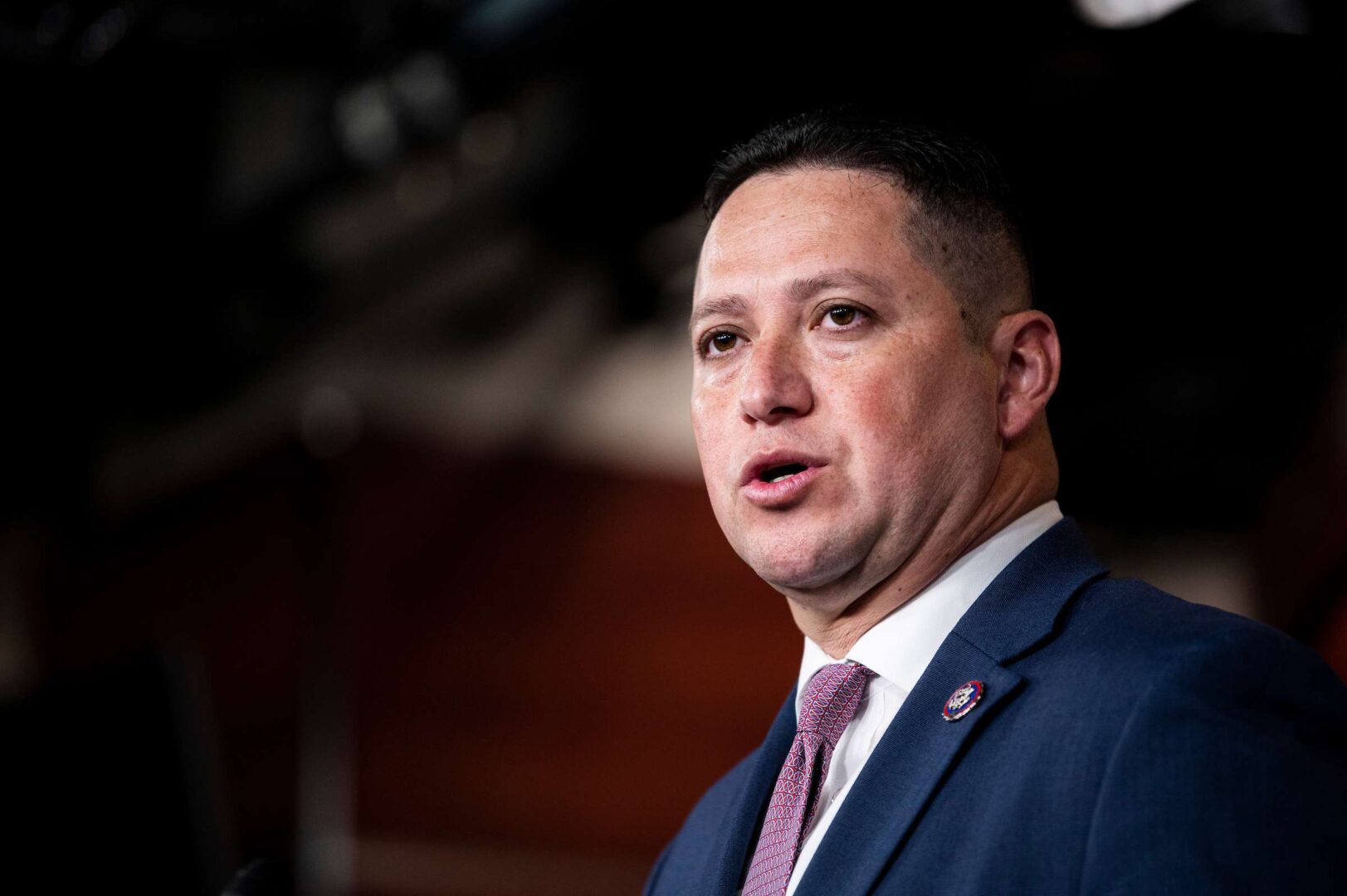 Tony Gonzales speaking during a congressional hearing in Washington, D.C.